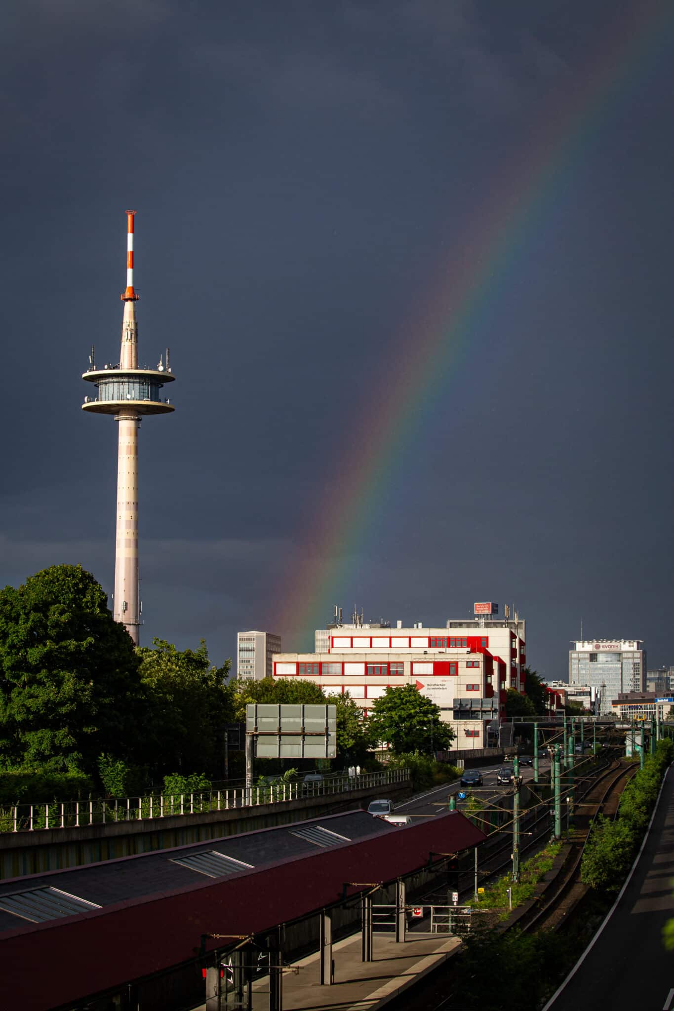 21.07.2025 Regenbogen über Essen